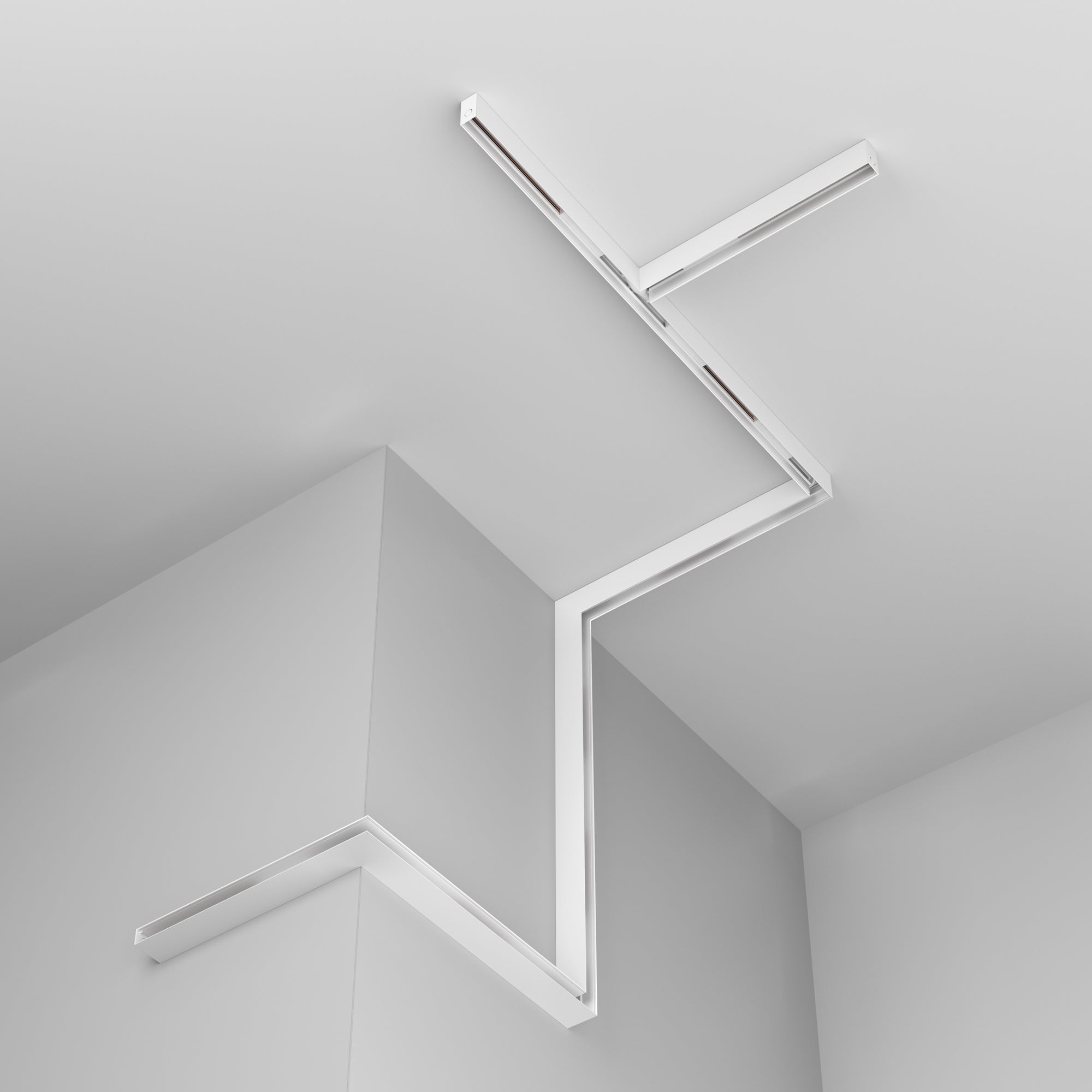 Track Exility surface-mounted/suspended white