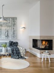 Ibiza Matt White LED Wall Light