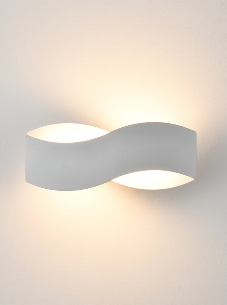 Ibiza Matt White LED Wall Light