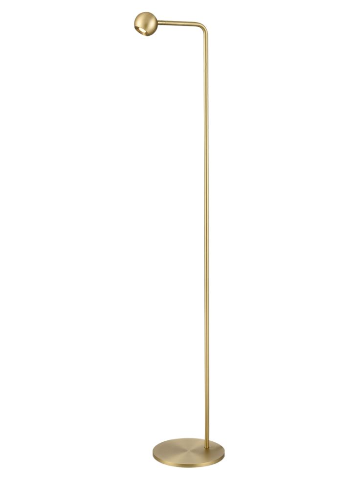 Astral Floor Lamp E27 Satin Brass
