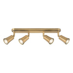Jedrek 4 Light Bar Spotlight-Aged Brass