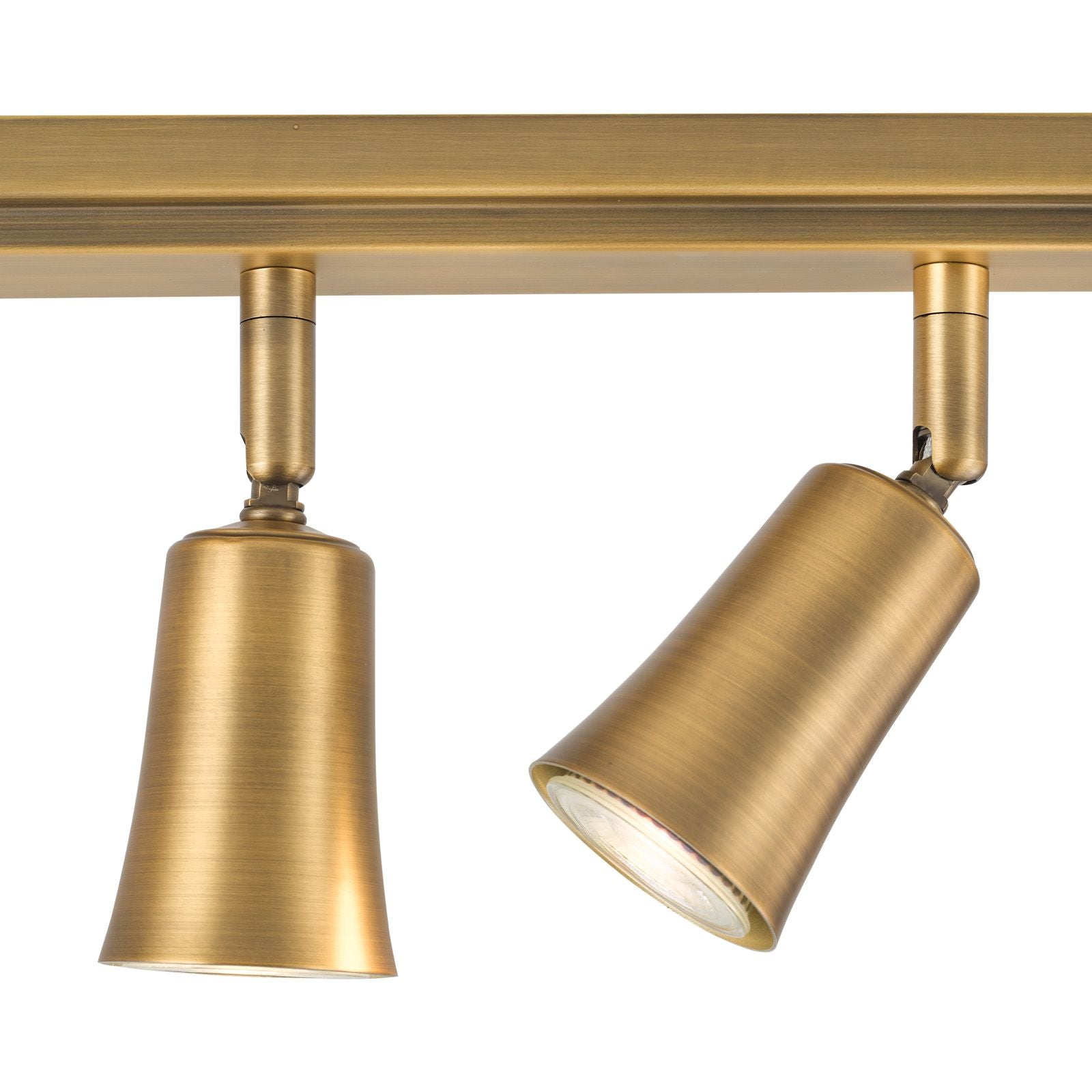 Jedrek 4 Light Bar Spotlight-Aged Brass