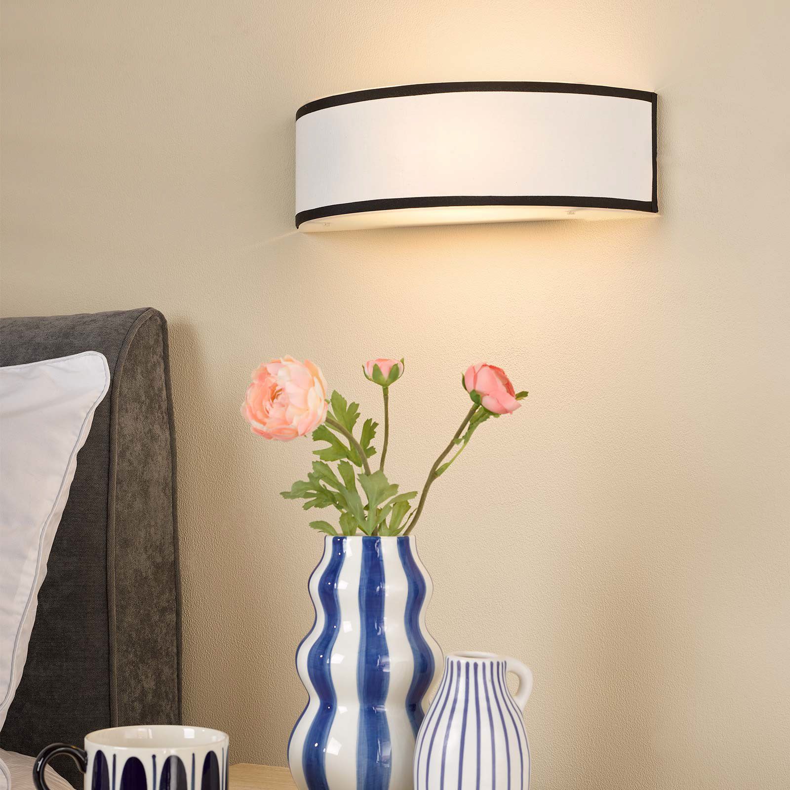 Jemima Wall Light- White and White Frosted Acrylic With Shade