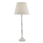 Joanna Table Lamp Matt Grey/Matt White With Shade E14