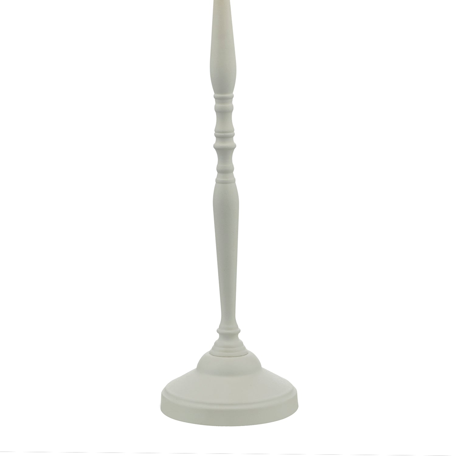 Joanna Table Lamp Matt Grey/Matt White With Shade E14
