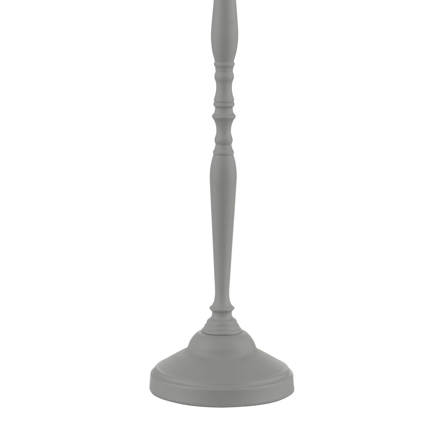 Joanna Table Lamp Matt Grey/Matt White With Shade E14