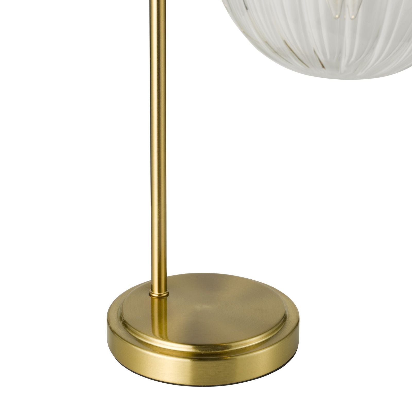 Jocelyn Table Lamp- Natural Brass and Glass