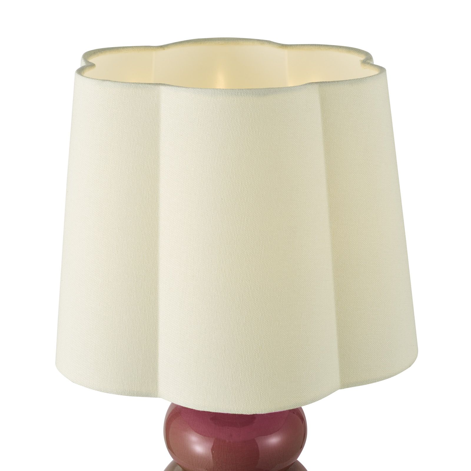 Jordana Table Lamp- Pink/Green and Polished Chrome With Shade