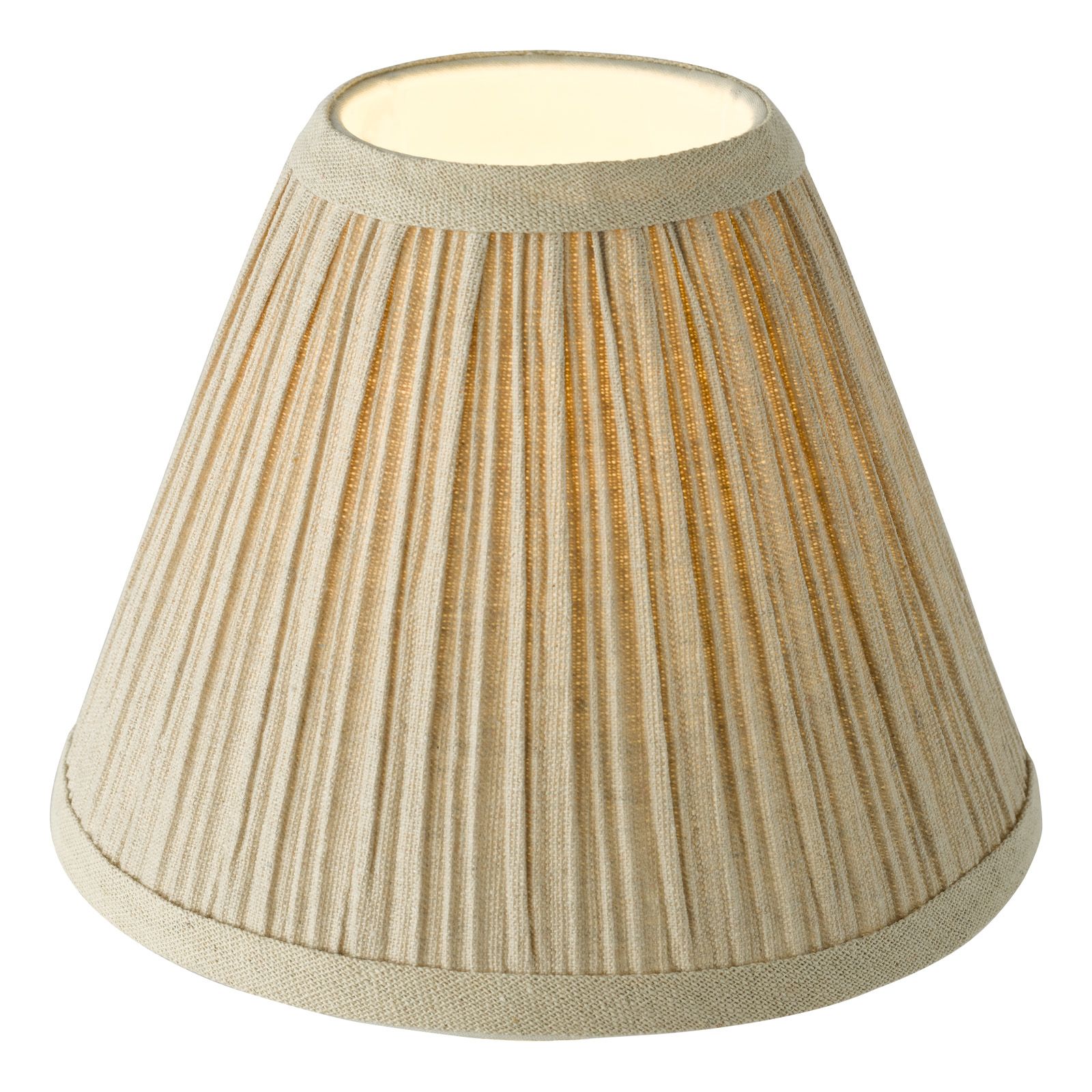 Judy 21cm Natural Linen Tapered Drum Shade