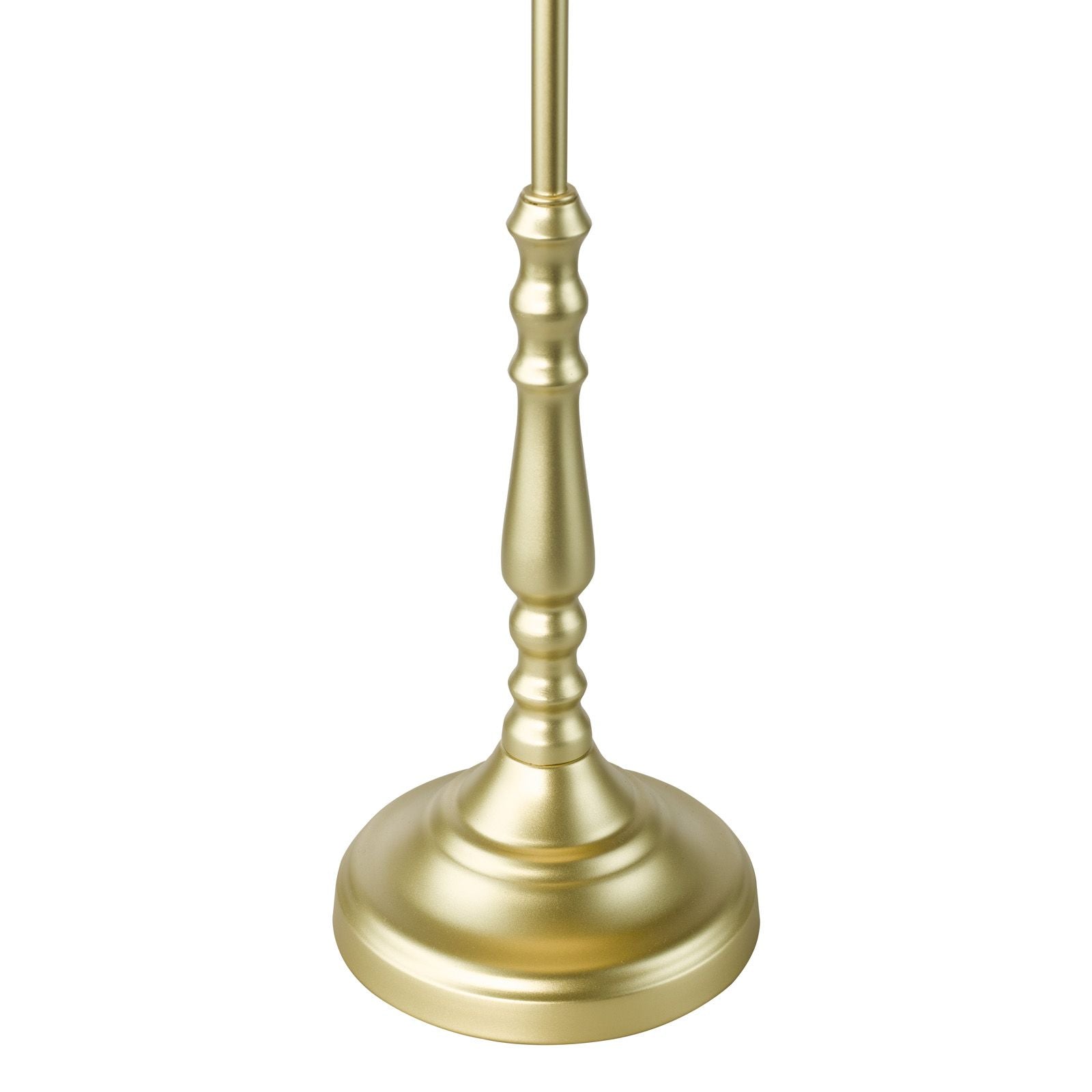 Judy Table Lamp- Satin Black/ Satin Gold With Shade