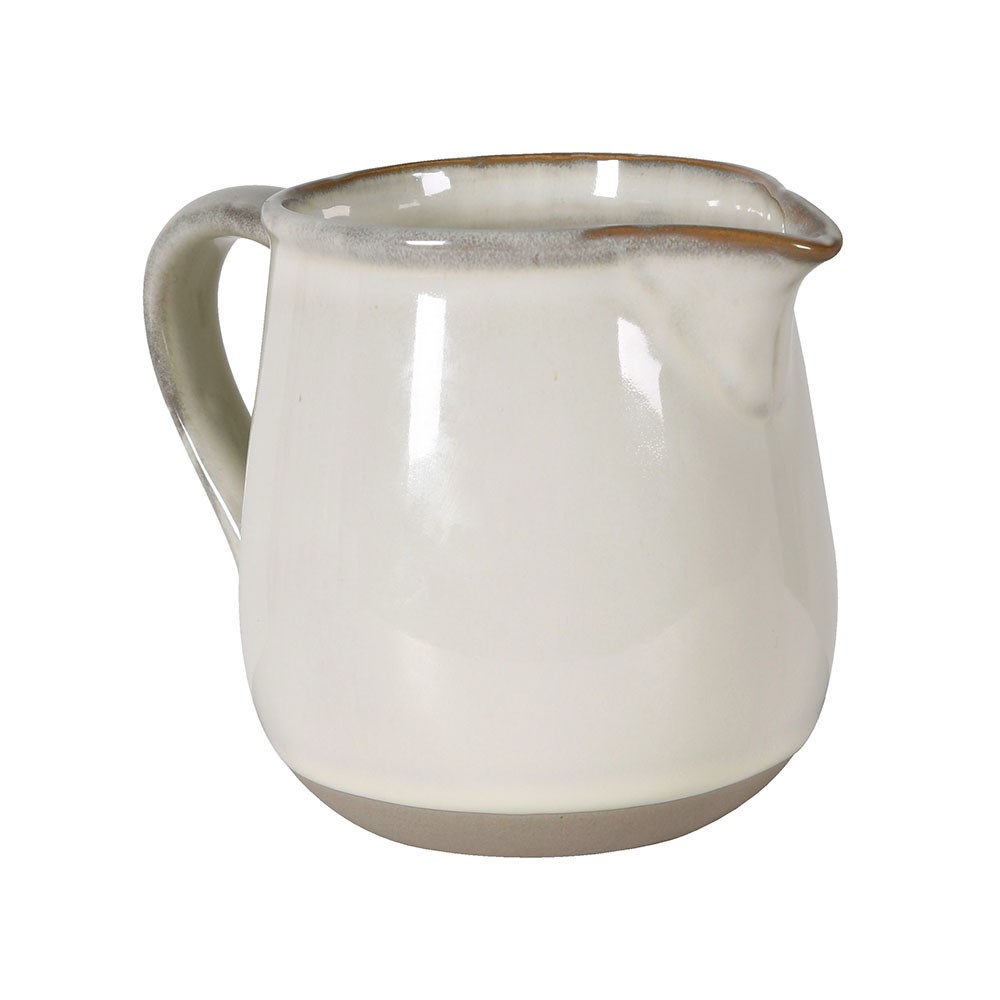 Cream and Beige Ceramic Milk Jug - Christmas Gift