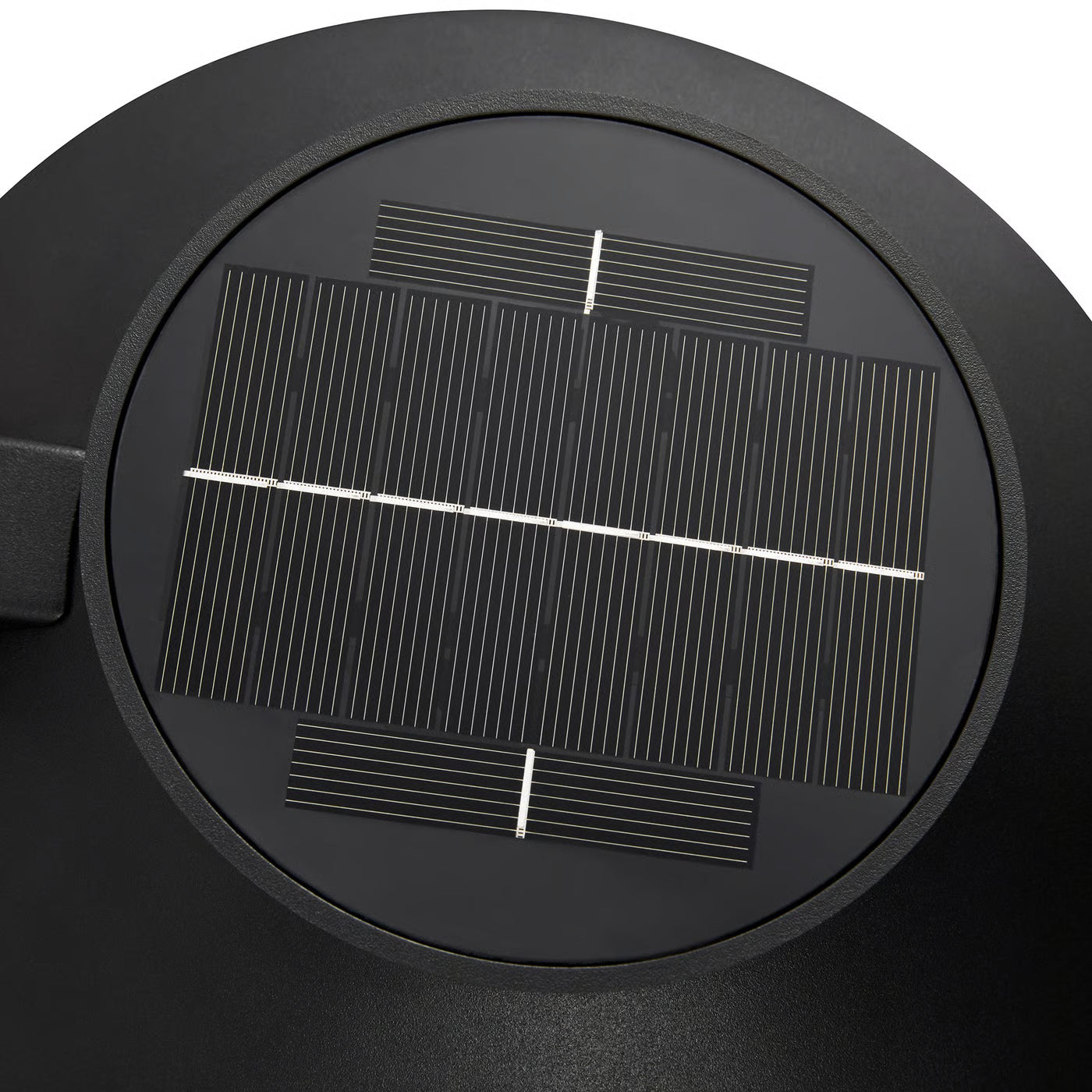 Justina Solar Wall light- Anthracite/ Black