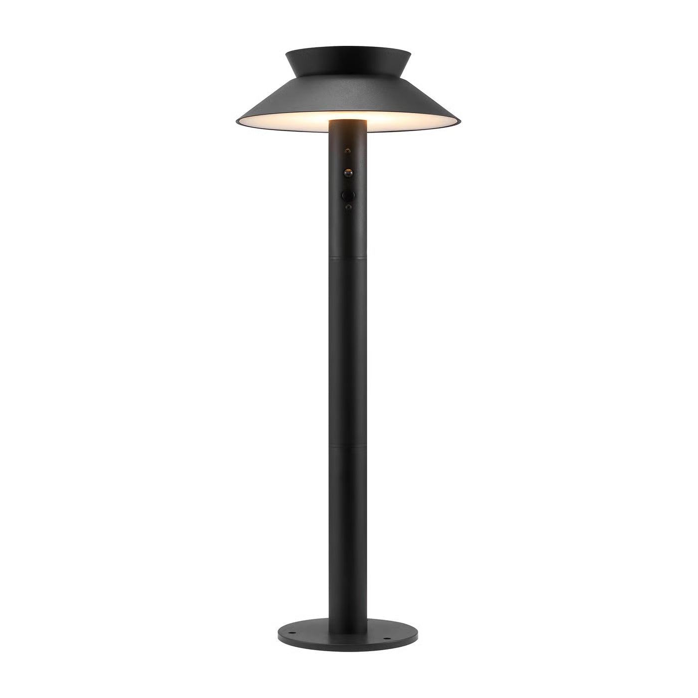 Justina Solar Garden Light- Anthracite/ Black