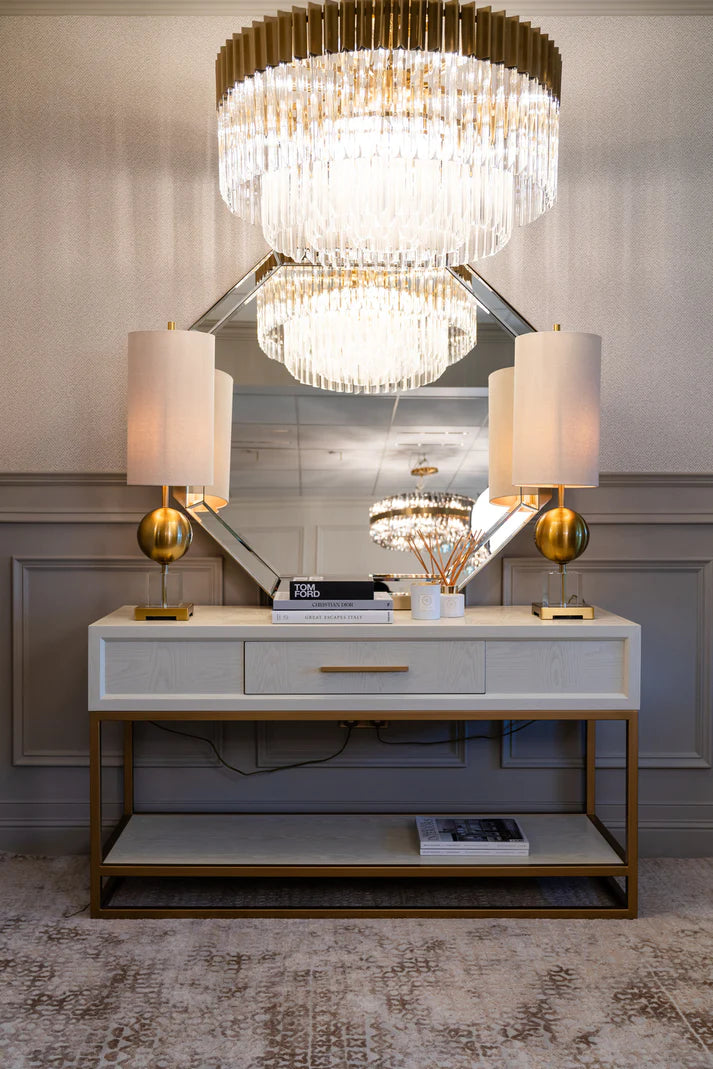 Hattie Table Lamp Gold Finish