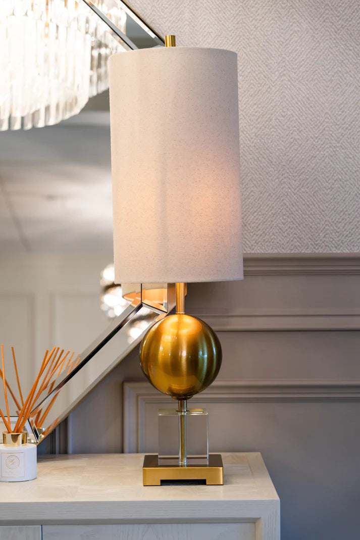Hattie Table Lamp Gold Finish