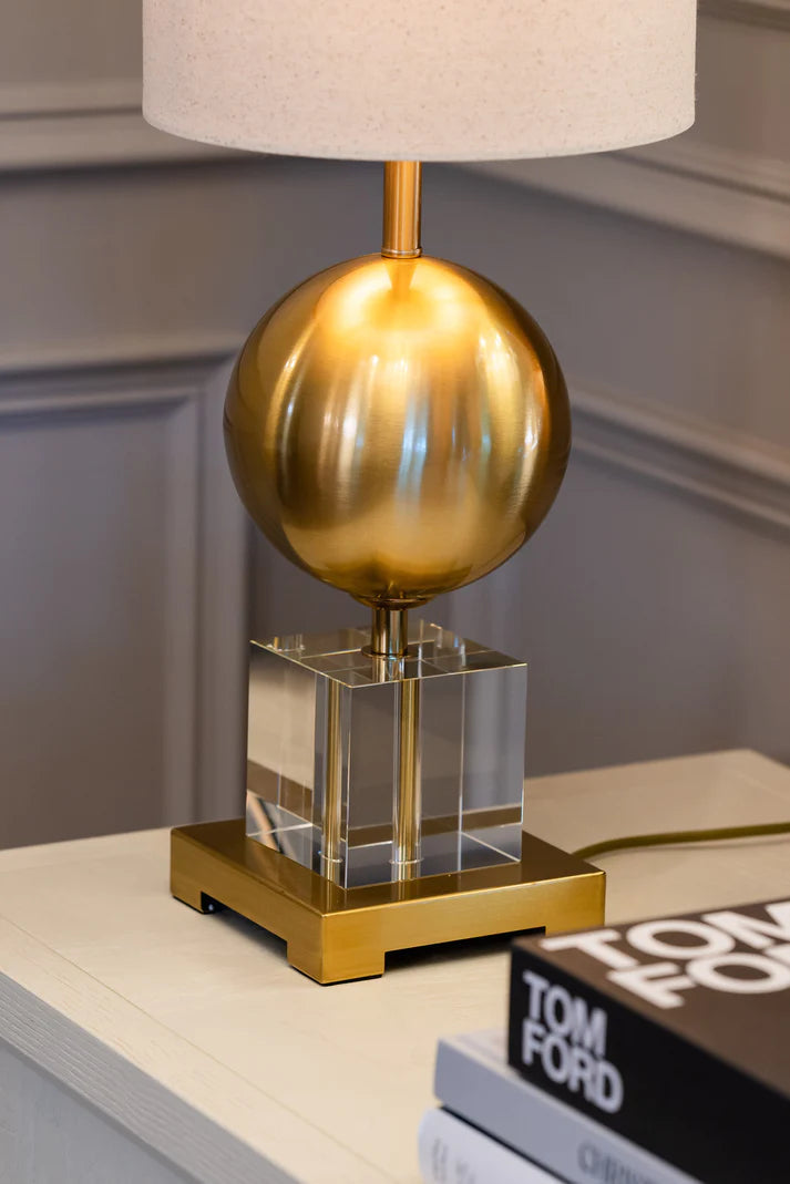 Hattie Table Lamp Gold Finish