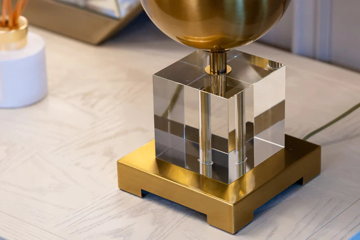 Hattie Table Lamp Gold Finish