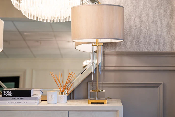 Callie Table Lamp Gold Finish