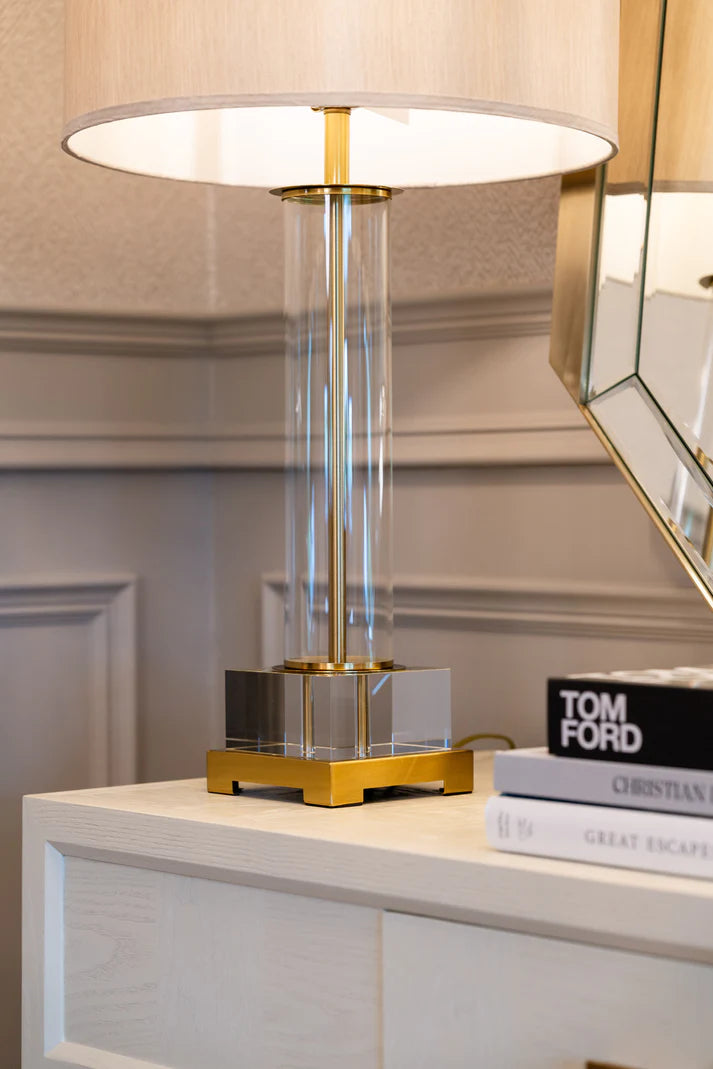 Callie Table Lamp Gold Finish