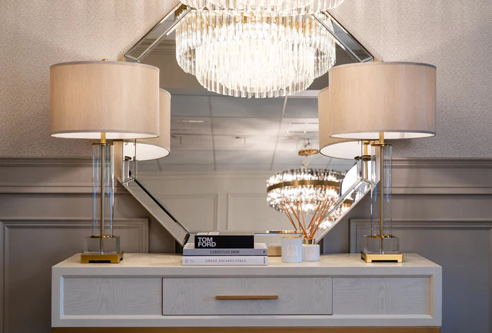 Callie Table Lamp Gold Finish