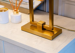 Jade table lamp Gold - Finish 