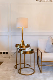 Colmar  Side Table  Set Gold - Finish 