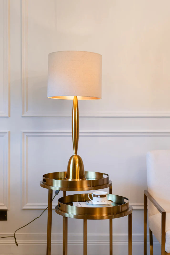 Colmar  Side Table  Set Gold - Finish 