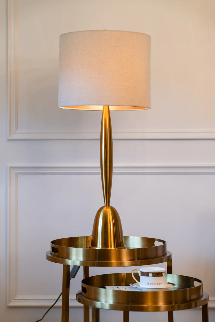 Colmar  Side Table  Set Gold - Finish 