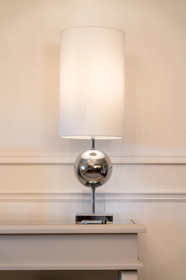Stella Table Lamp Chrome - Finish