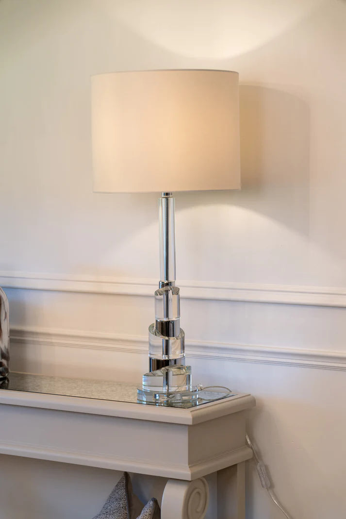 Ivy Table Lamp Chrome Finish 