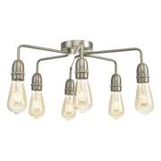 Kiefer 6Lt Flush Satin Chrome - Promotional Offer