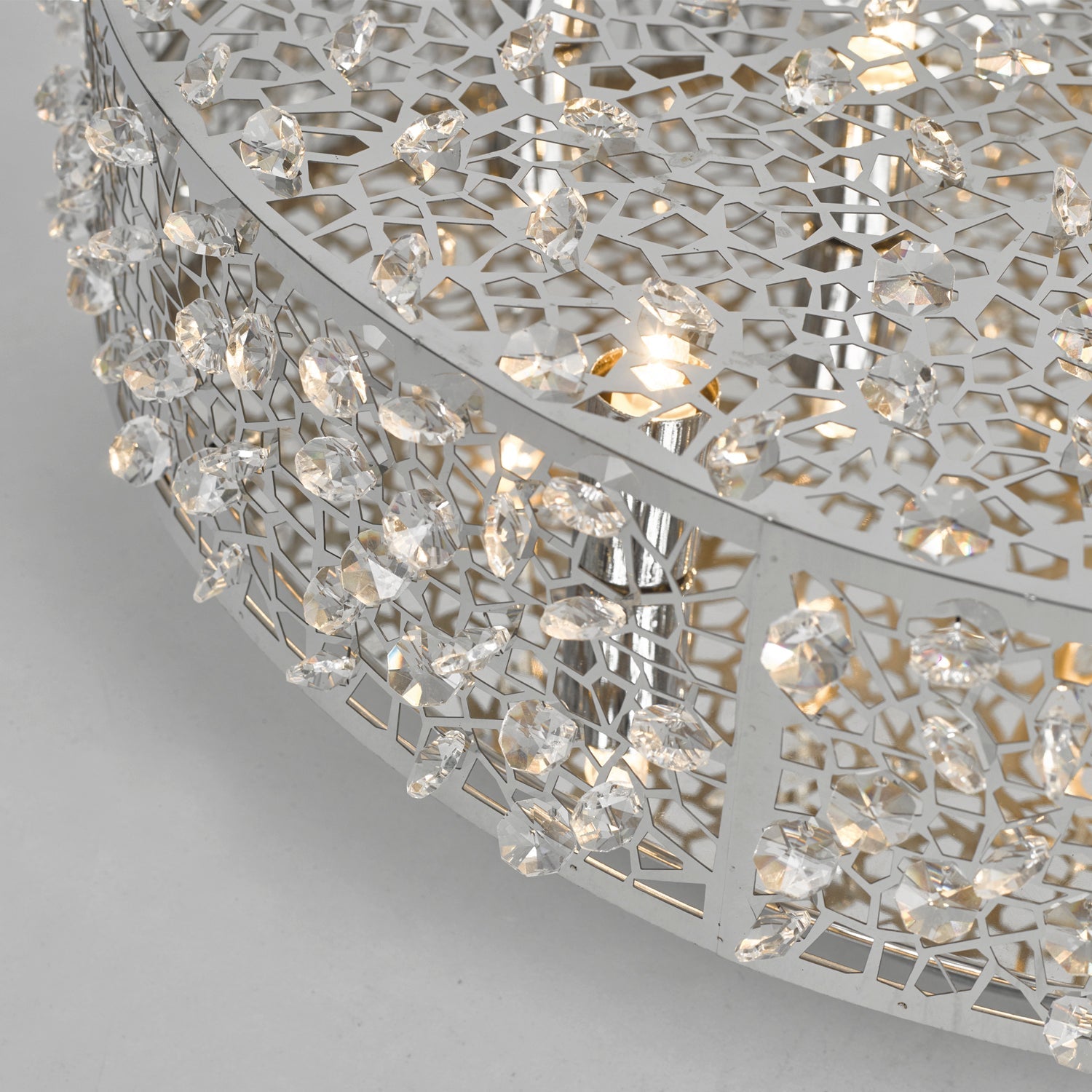 Kotaro 6lt Flush Polished Chrome & Crystal