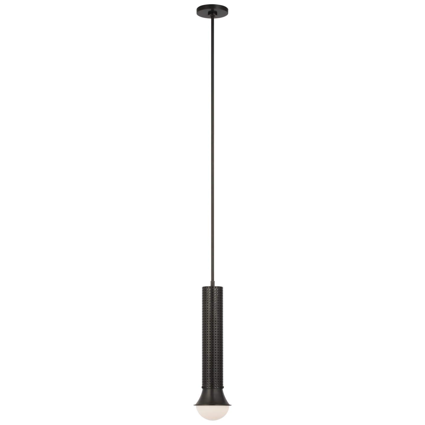Precision Petite Elongated Pendant- Antique Brass/ Bronze
