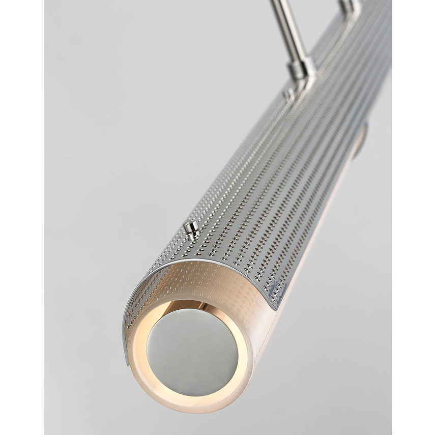 Precision Large Linear Chandelier- Various Finishes