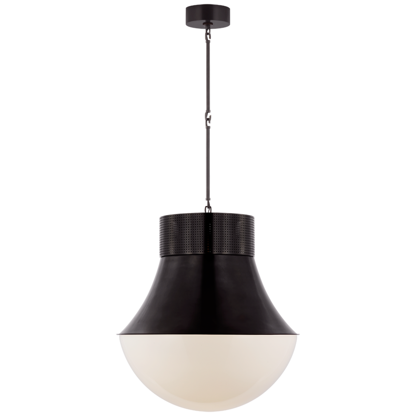 Precision Small Pendant- Antique Brass/Bronze