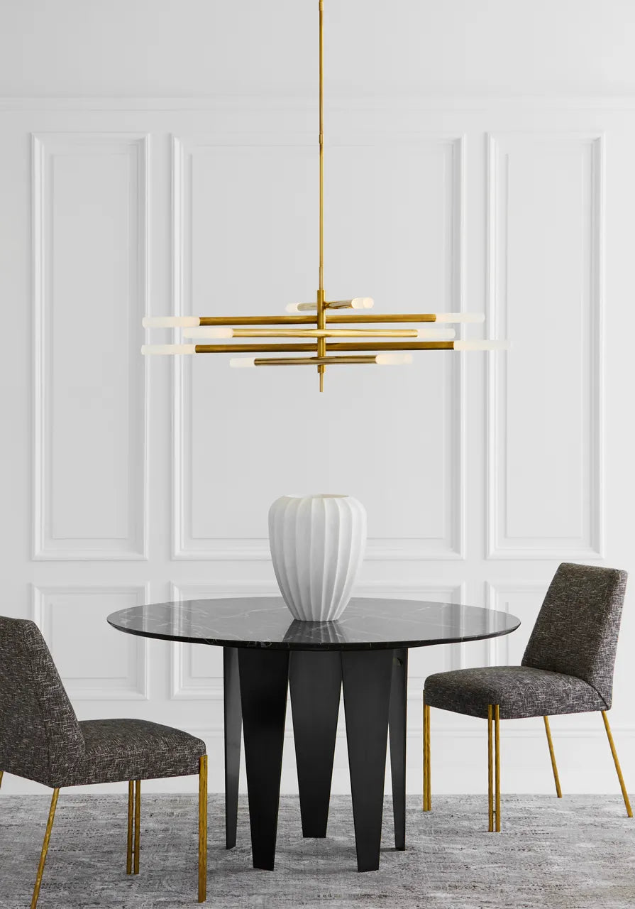 Rousseau Grande Ten Light Articulating Chandelier