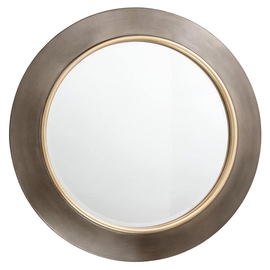 Guido Brushed Gunmetal Mirror