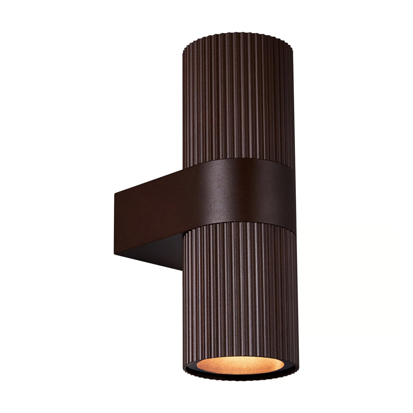 Kyklop Ripple Wall light- Black/ Rusty Finish