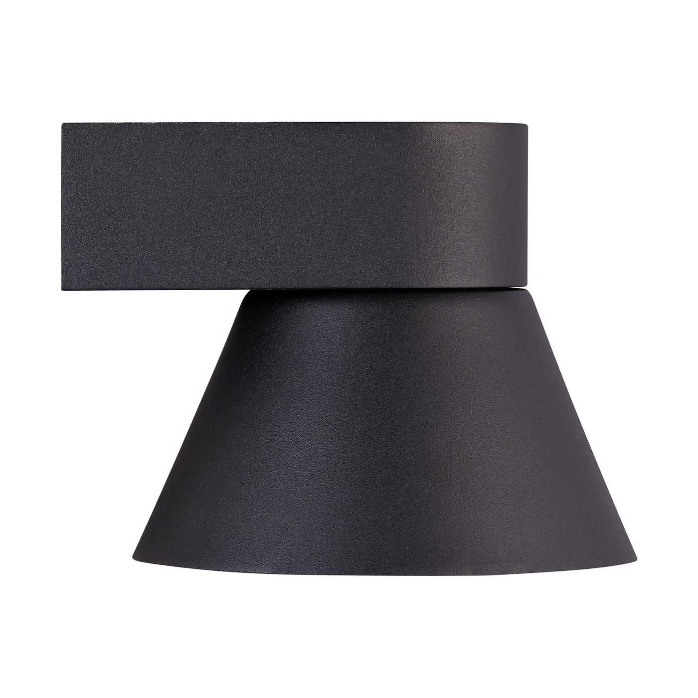 Kyklop Cone Wall light- Rusty/ Black Finish