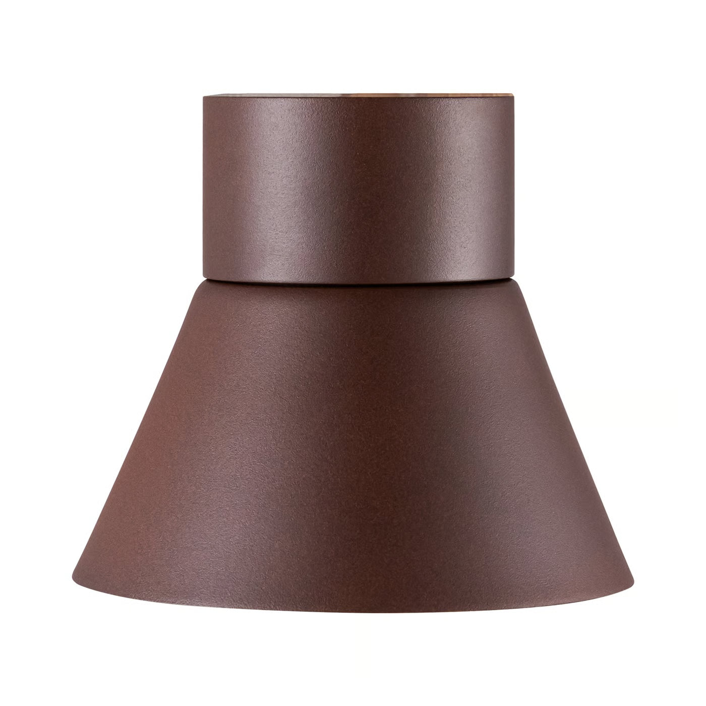 Kyklop Cone Wall light- Rusty/ Black Finish