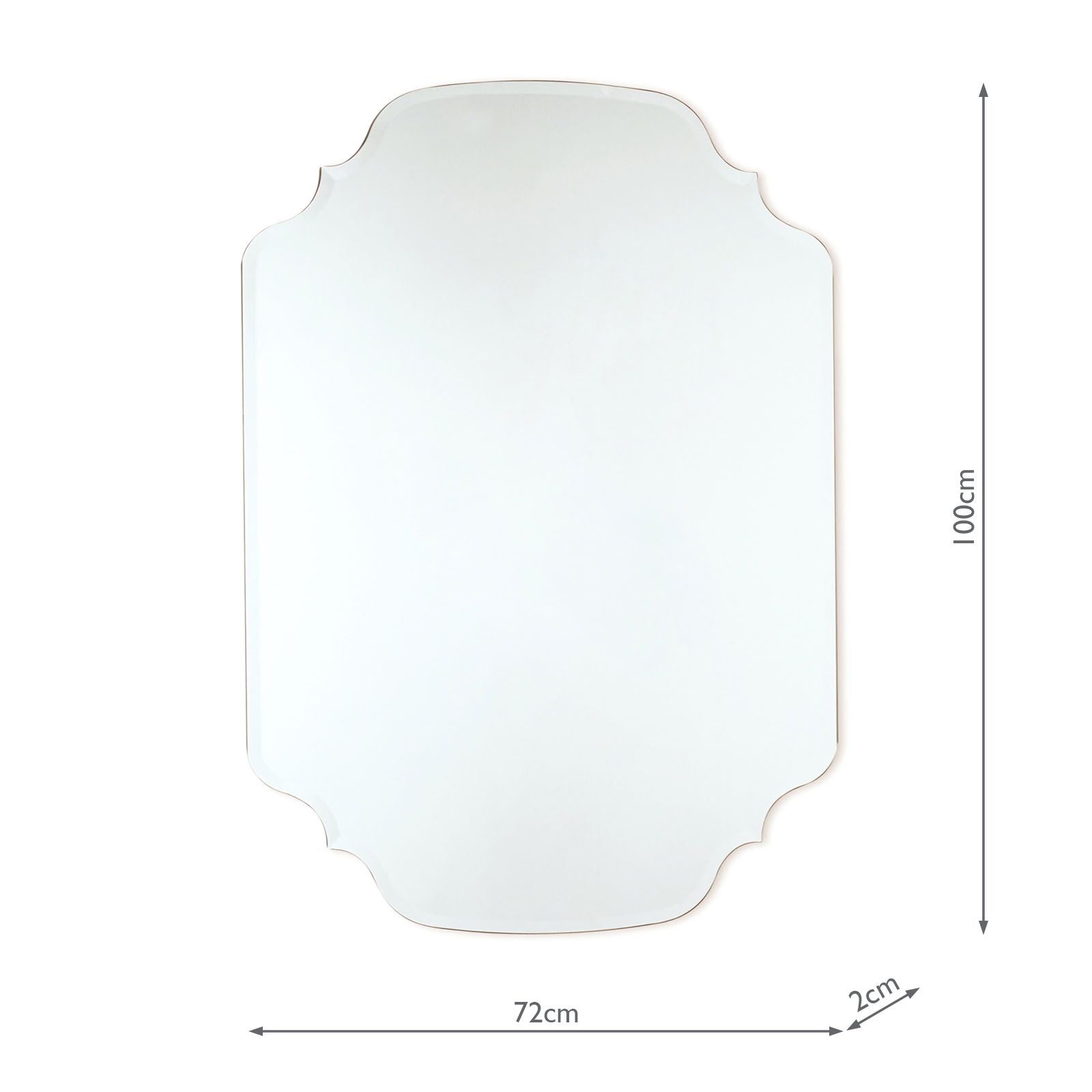 Rochelle Mirror - Square and Rectangle