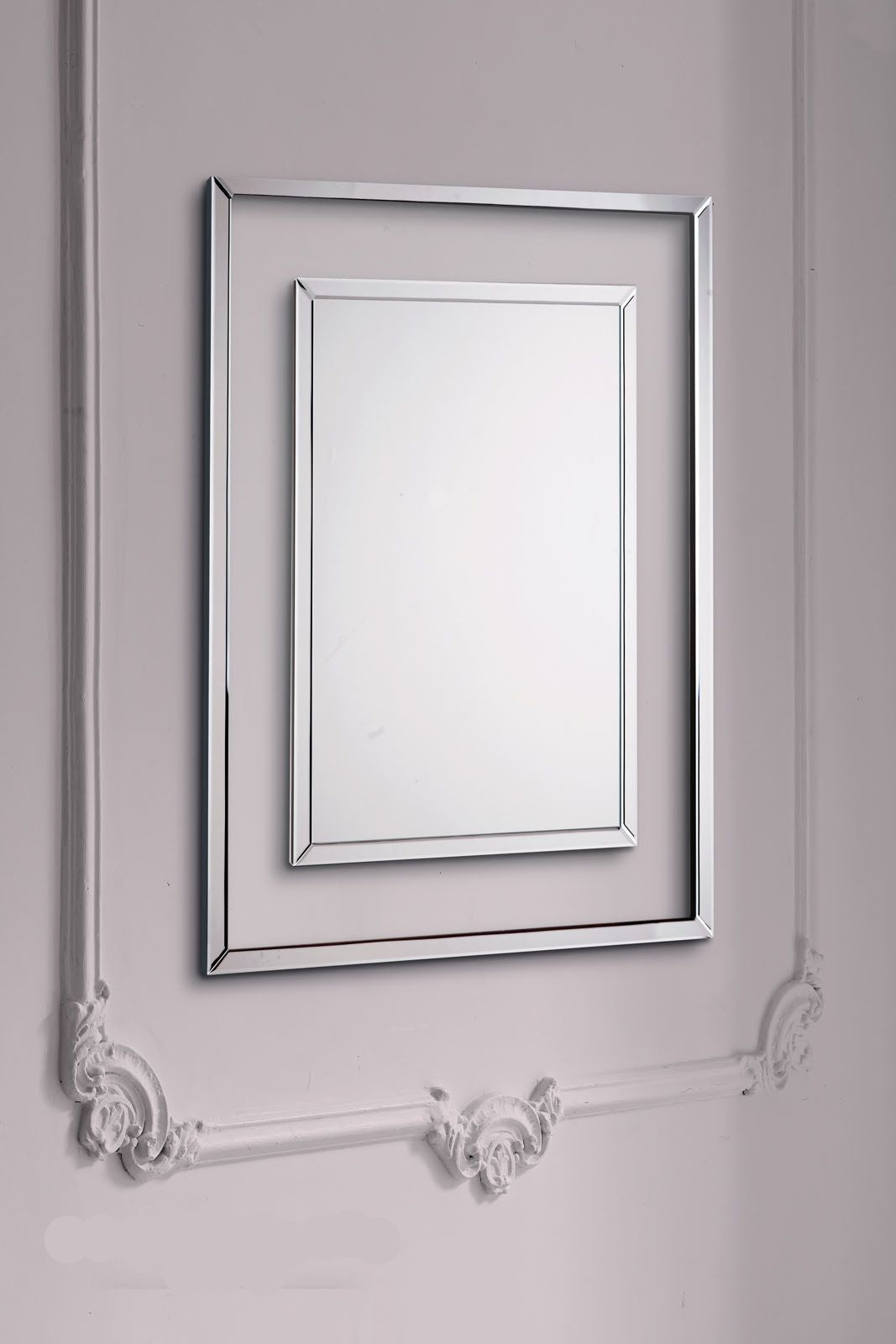 Evie Rectangle Mirror Clear Frame - Square and Rectangle