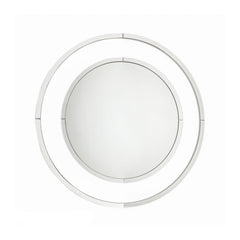 Evie Round Mirror Clear Frame - Small and Large