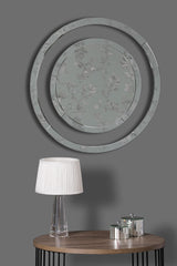 Evie Round Mirror Clear Frame - Small and Large
