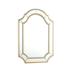 Braxton Rectangle Mirror With Champagne Edging 102 x 71cm