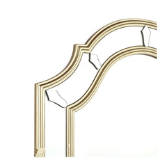 Braxton Rectangle Mirror With Champagne Edging 102 x 71cm