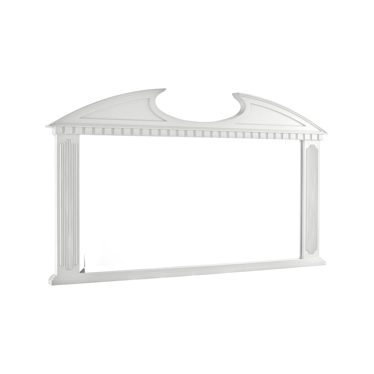 Rossett Over Mantle Mirror - Grey
