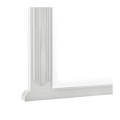 Rossett Over Mantle Mirror - Grey