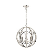 Orbital 3lt Pendant Polished Nickel