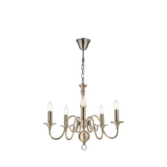 Winchester 5lt Pendant Antique Brass Fitting Only